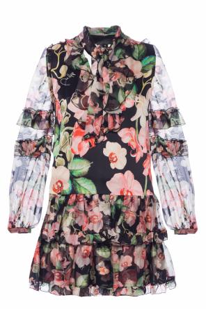 Floral motif dress, zdjęcie 1 Floral motif dress od Philipp Plein